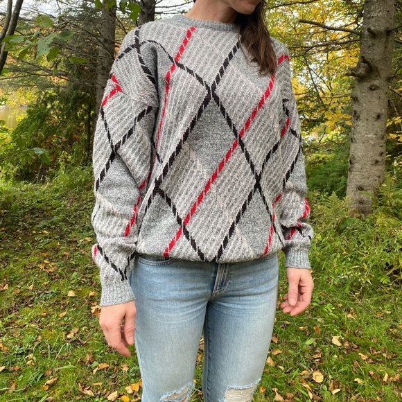 Vintage unisex sweater, fall, grandpa - Picture 2 of 6